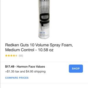 Medium Hold Root Targeted Spray Foam Mousse